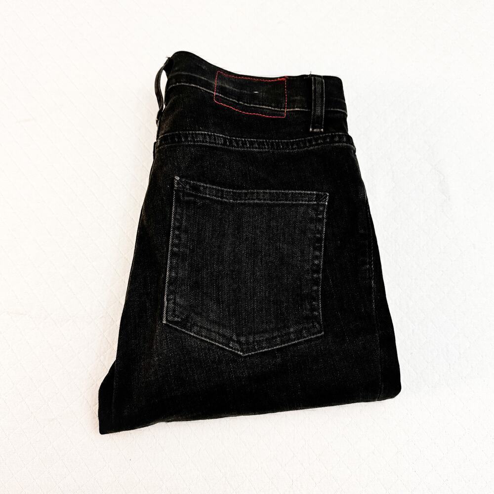 Marine Layer High Skinny Charcoal Black Denim Jeans Size 27